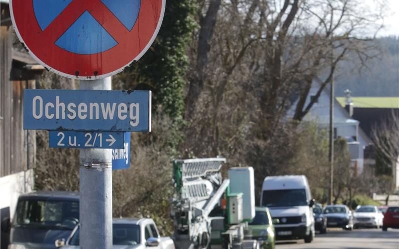 Es bleibt bei 1,5 Stellplätzen Unter anderem Thema im Rat: Das Parken im Ochsenweg GB-Foto: Bäuerle