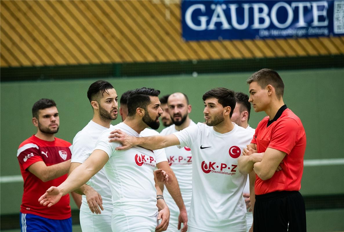 VF Türk Herrenberg - Sindelfingen  Schiedsrichter  Diskussion   Gäubote Cup 2019...