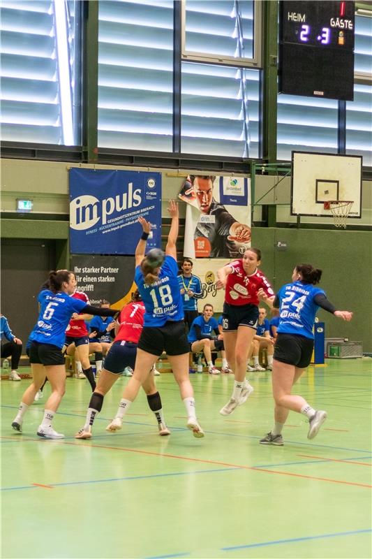 Valentina Herth (TG Biberach, #18), Sarah Wagner (TG Biberach, #24) ,TG Biberach...