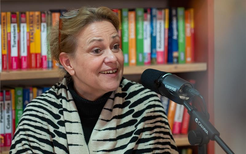 Viola Gabor ist so vernarrt in Herrenberg, dass sie der Stadt einen Podcast widmete. GB-Foto: Vecsey