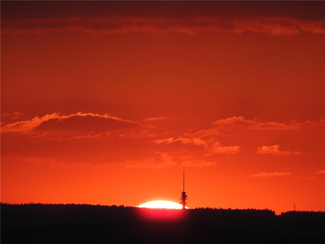 Von Rainer Wolf aus Bondorf kommt dieses Foto. Er sagt: "Impressionen vom Sonnwe...