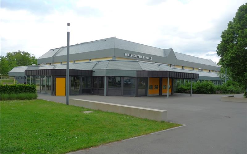 Vor allem für die private Nutzung ihrer Veranstaltungsräume und Hallen wie für die Willy-Dieterle-Halle erhöht die Gemeinde ihre Gebühren. GB-Foto: Reichert