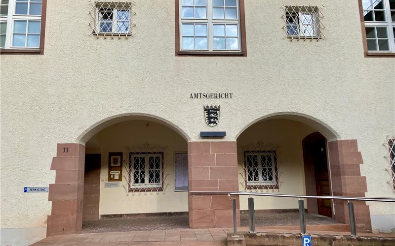 Vor dem Amtsgericht in Calw wurden am Dienstag nochmals das Defizit des Klinikverbunds Südwest im Jahr 2022 und sein Ausmaß thematisiert. GB-Fotos: gb