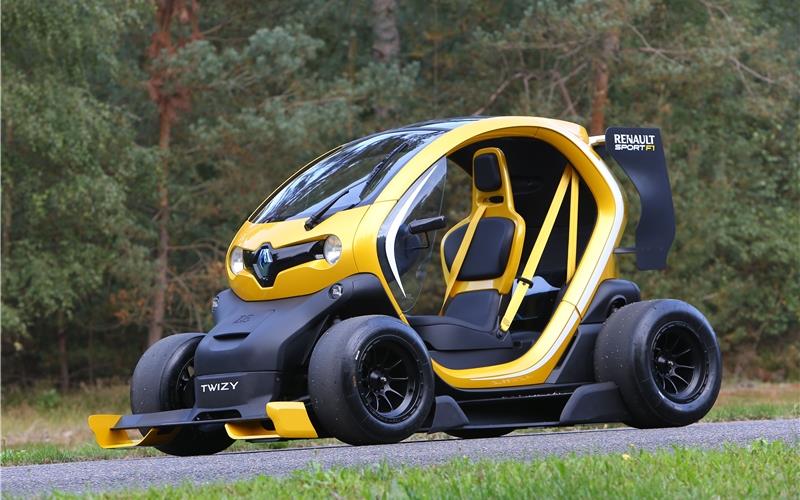 Vor zwölf Jahren kam der Twizy von Renault auf die Straßen – den City-Flitzer gab es auch in einerRacing-Version.GB-Foto: Renault