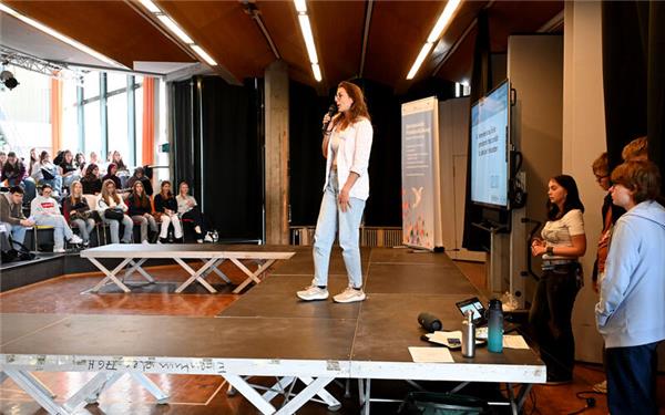 Was sie nach der Schule alles machen können, zeigte den Schülern ein Projekttag auf. GB-Foto: Holom