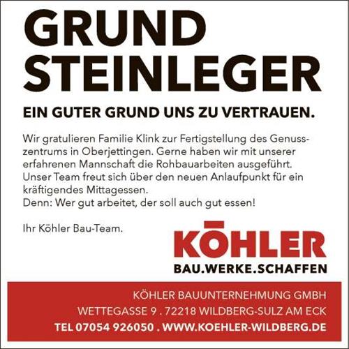 Ein Genusszentrum mit regionalen Produkten