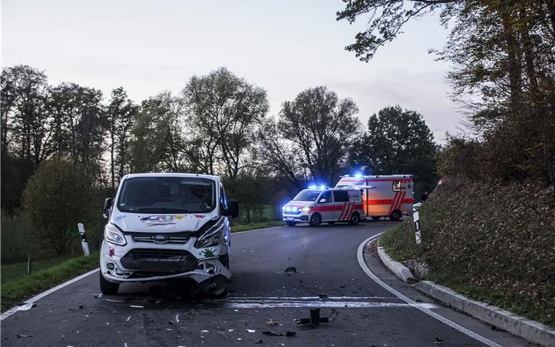 Motorradfahrer bei Unfall am Mittwochabend bei Mauren schwer verletzt