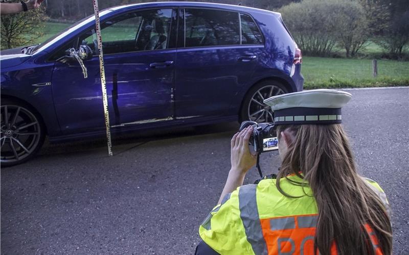 Motorradfahrer bei Unfall am Mittwochabend bei Mauren schwer verletzt