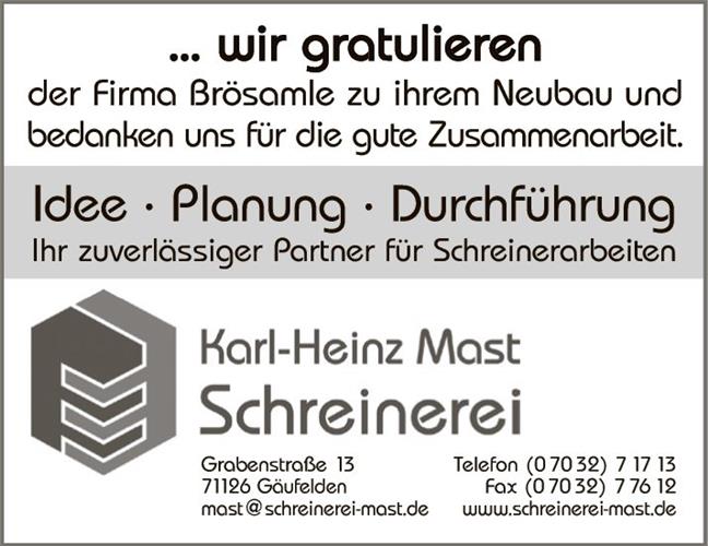 Einweihung des neuen Firmensitzes