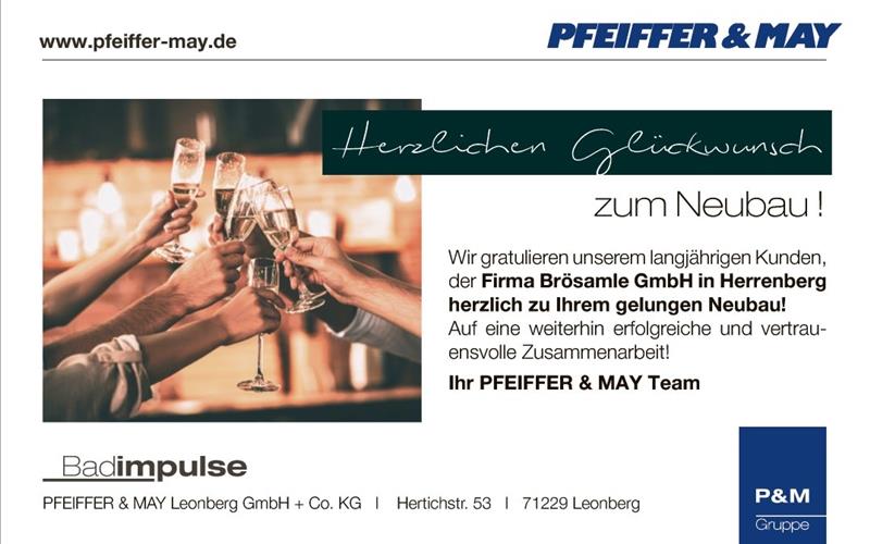 Einweihung des neuen Firmensitzes