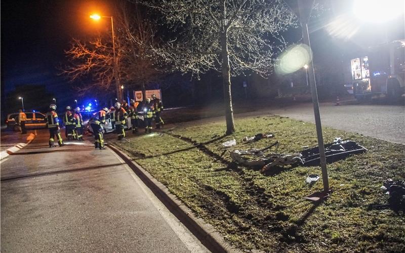 Drei Verletzte nach schwerem Unfall bei Haslach