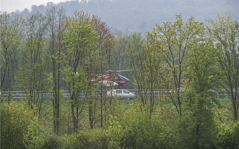 Tödlicher Unfall auf Autobahn A81 - Stau in Richtung Singen