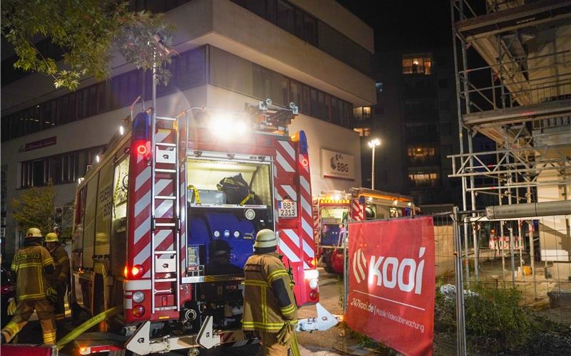 Eine halbe Million Euro Schaden bei Tiefgaragenbrand in Böblingen