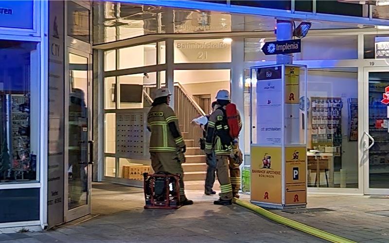 Eine halbe Million Euro Schaden bei Tiefgaragenbrand in Böblingen