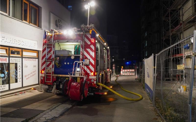 Eine halbe Million Euro Schaden bei Tiefgaragenbrand in Böblingen