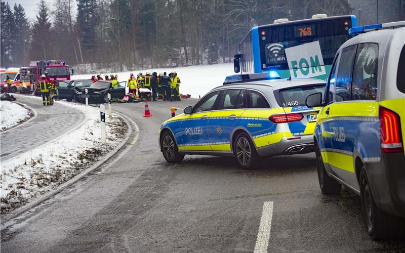 Schwerer Unfall auf der K1067 am Mittwochmorgen