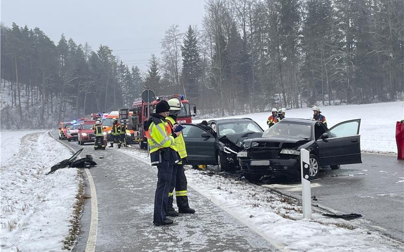 Schwerer Unfall auf der K1067 am Mittwochmorgen