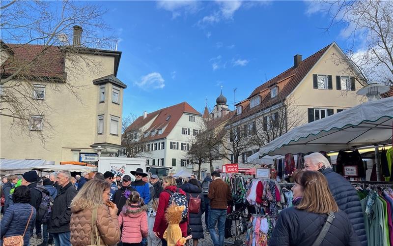 Fastnachtsdienstag in Herrenberg: Bilder zum Pferdemarkt und Fasnetsmarkt