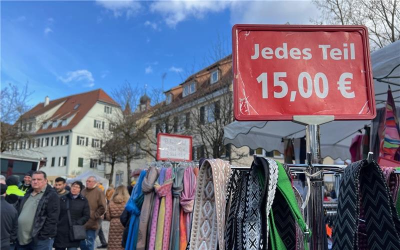 Fastnachtsdienstag in Herrenberg: Bilder zum Pferdemarkt und Fasnetsmarkt