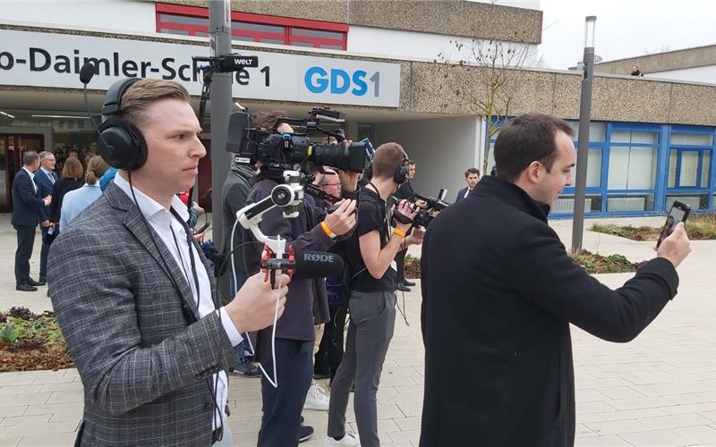 Bundeskanzler Olaf Scholz weilt heute im Landkreis Böblingen