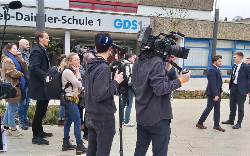 Bundeskanzler Olaf Scholz weilt heute im Landkreis Böblingen