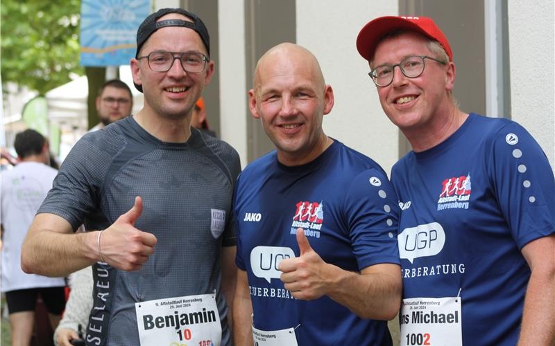 9. Altstadtlauf mit fast 100 Teams in Herrenbergs Gassen