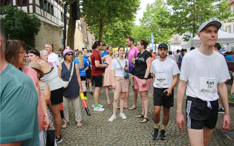 9. Altstadtlauf mit fast 100 Teams in Herrenbergs Gassen