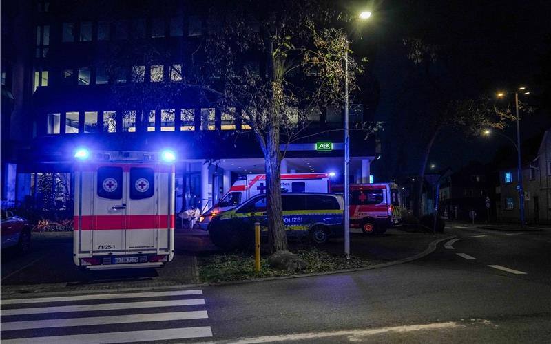 Brand in der Sindelfinger Innenstadt: Feuerwehr im Einsatz