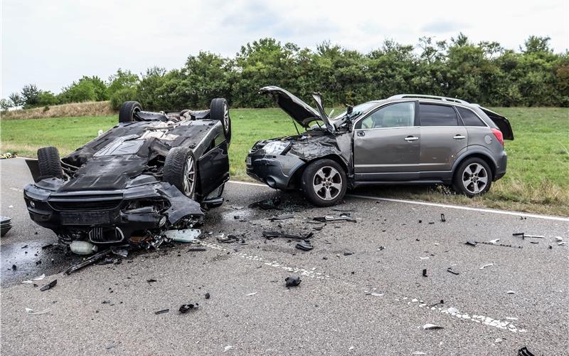 Auf der Südumfahrung Gültstein: Großeinsatz nach Unfall