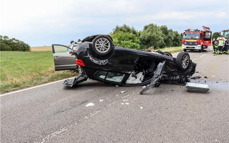 Auf der Südumfahrung Gültstein: Großeinsatz nach Unfall