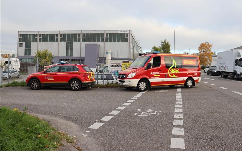 In Gültstein brennt Abfall auf Mülllaster: Fahrer reagiert sofort