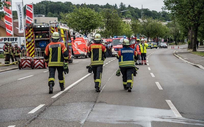 In Sindelfingen: Millionenschaden nach Brand in Autohaus