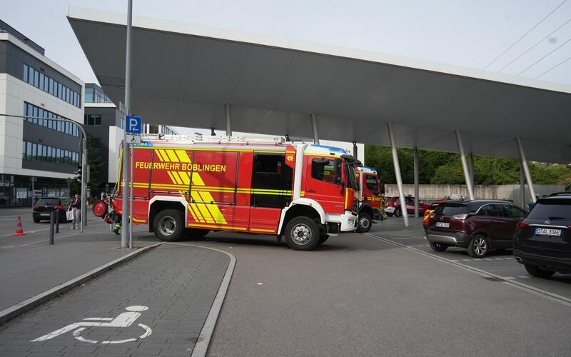 Ammoniakhaltiger Stoff sorgt für Teilsperrung im Böblinger Bahnhof