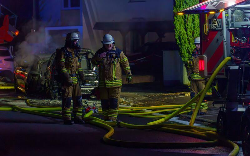 Brandstiftung in Sindelfinger Hochhaus? Polizei nimmt offenbar Verdächtigen fest