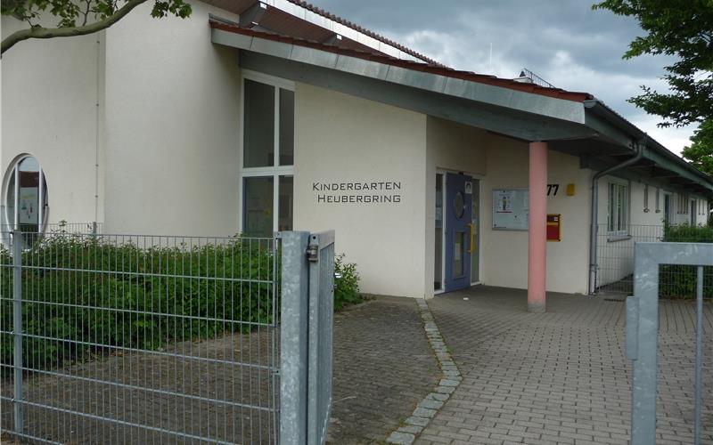 Wegen rückläufiger Kinderzahlen wurde der Jettinger Kindergarten Heuwegring bereits von zwei auf eineinhalb Gruppen reduziert. GB-Foto: Reichert