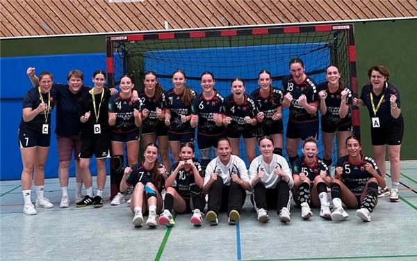 Weibliche B-Jugend der SG H2Ku steigt in die Regionalliga auf