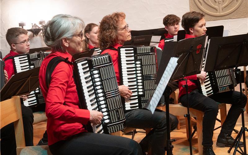 Weihnachtliches, aber auch mehr als das, präsentiert der HHC Deckenpfronn beim Winterkonzert. GB-Foto: Schmidt