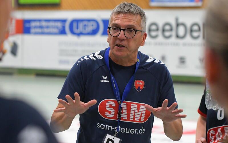 Wenn nicht alles täuscht, wird es heute auch auf seine Improvisationskünste ankommen: SG-Trainer Heiko Fleisch. GB-Foto: Gebhardt