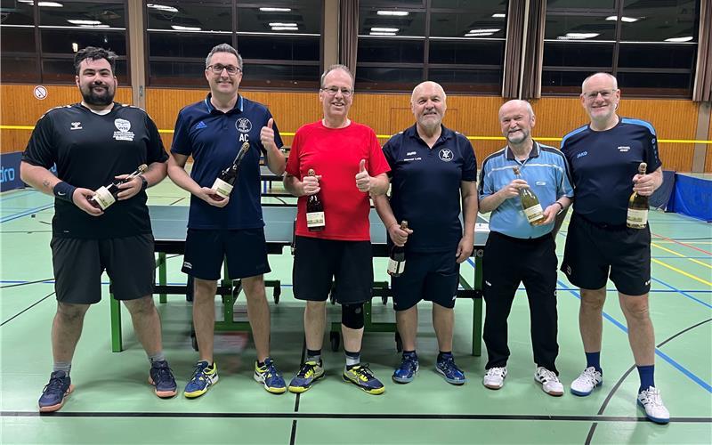 Werner Lutz und Achim Müller gewinnen das Doppelturnier