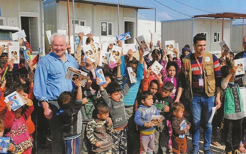 Werner Reutter und Jabbar Karim suchen Helfer, die die Arbeit weiterführen. GB-Fotos