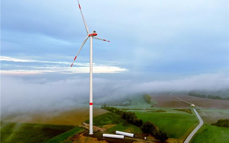 Wie hier in Langwieden sollen auch in der Region Gäu/Schwarzwald Windkraftanlagen entstehen.GB-Foto (Symbolbild): Prokon/Jacques Tarnero