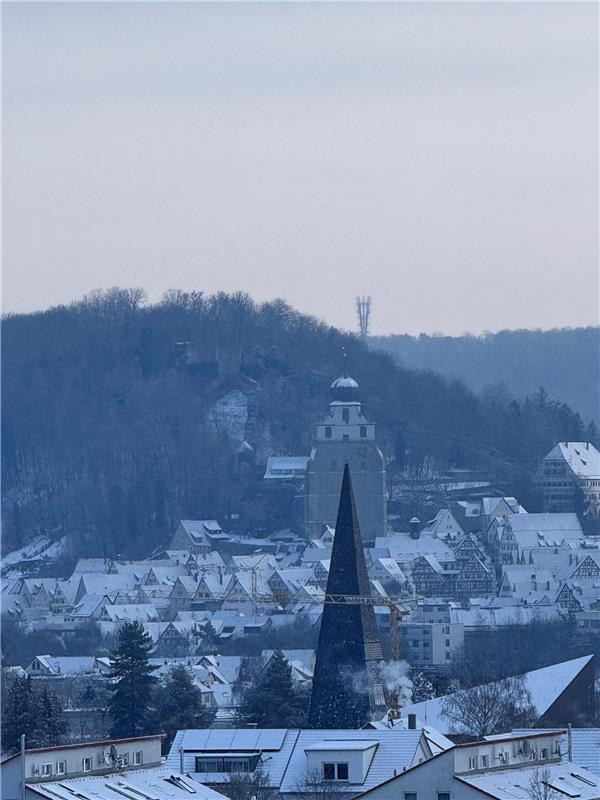Wintermotive aus Herrenberg.  Von Samuel Trick aus Herrenberg.