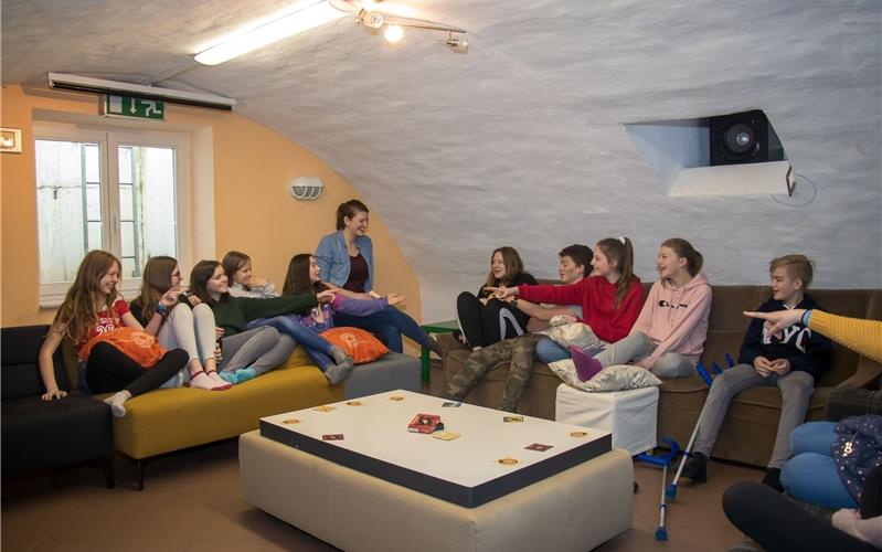 „WG 2.0“ mit Spaß und gemeinsamen Aktionen Wohngemeinschaft für eine Woche: „WG 2.0“ in Mötzingen GB-Foto: Geisel