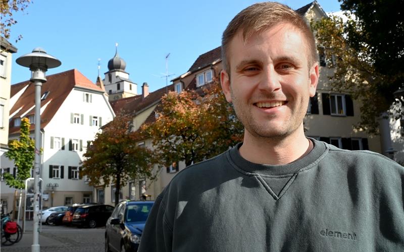 Wolf-Ruben Kammerer ist der erste Vikar der evangelischen Kirchengemeinde Herrenberg. GB-Foto: Holom