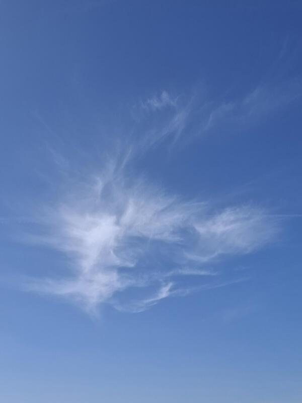 Wolkenkunst.  Von Maria Tabitha Weisse aus Herrenberg.