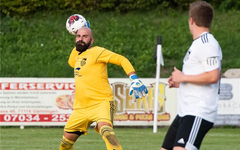 „Mich hat eine neue Herausforderung gereizt“ Yasar Köymen ist ein wichtiger Faktor für den Erfolg des FC Gärtringen GB-Foto (Archiv): Schmidt