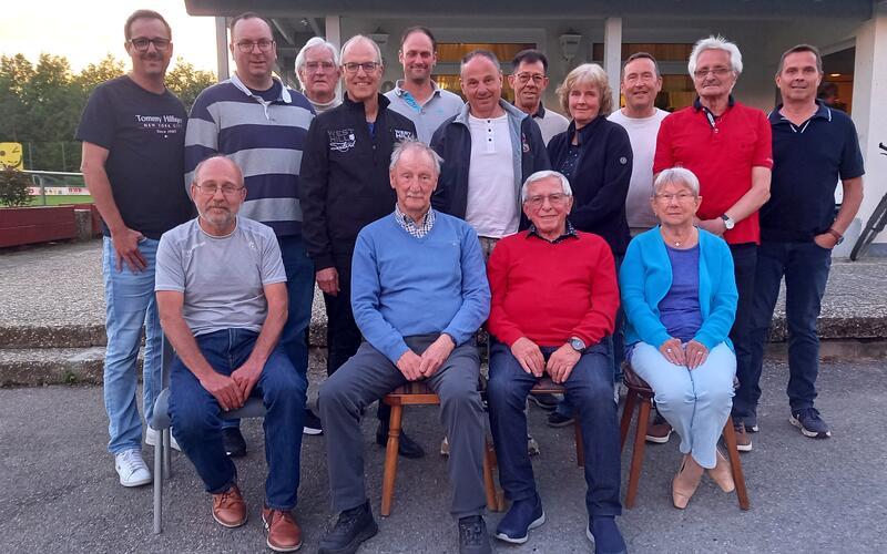 Zahlreiche Mitglieder wurden beim TSV Hildrizhausen für ihre langjährige Mitgliedschaft geehrt. GB-Foto: gb