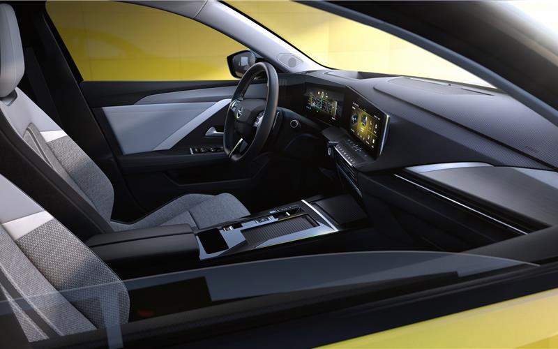 Zeitensprung im Innenraum: Der neue Opel Astra mit volldigitalen Pure Panel