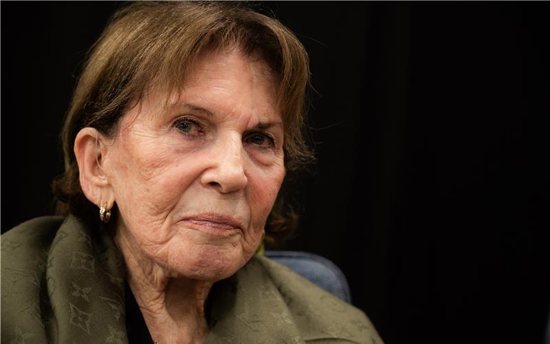 Zeitzeugengespräch mit Ruth Michel. GB-Foto: Schmidt