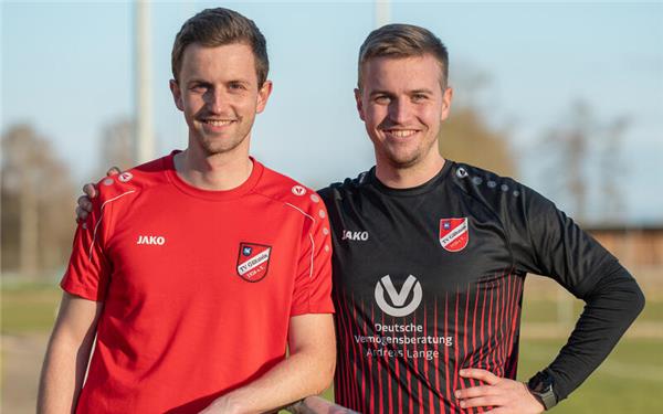 „Zwei coole Typen, die einfach gut ankommen“: Pascal (links) und Fabian Michel vom A-Ligisten TV Gültstein. GB-Foto: Vecsey